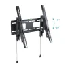 PureMounts PM-BTL400 lopásgátlós dönthető fali TV állvány állítható karral - VESA 400x400, fekete