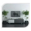 PureMounts PM-BTL400 lopásgátlós dönthető fali TV állvány állítható karral - VESA 400x400, fekete