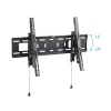 PureMounts PM-BTL600 lopásgátlós dönthető fali TV állvány állítható karral - VESA 600x400, fekete