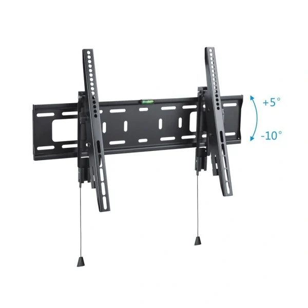 PureMounts PM-BTL600 lopásgátlós dönthető fali TV állvány állítható karral - VESA 600x400, fekete