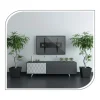 PureMounts PM-BTL600 lopásgátlós dönthető fali TV állvány állítható karral - VESA 600x400, fekete