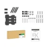 PureMounts PM-FM12-400 TV állvány - forgatható - Vesa 400