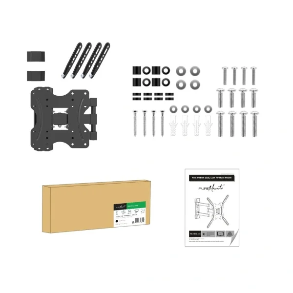PureMounts PM-FM12-400 TV állvány - forgatható - Vesa 400