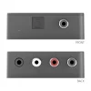 PureTools PT-C-DAC D/A Audio konverter. Koaxiális vagy optikai, Analog L/R és 3.5mm Audio kimenet