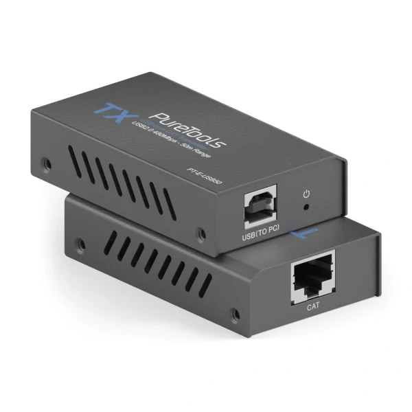 PureTools PT-E-USB50, USB2.0 Cat extender szett