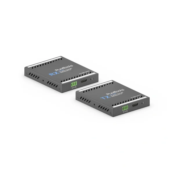PureTools PT-HDBT-100 HDBaseT Extender szett - 4K HDMI (60Hz 4:2:0), Bidirectional PoC
