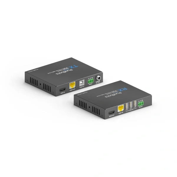 PureTools PT-HDBT-1002 HDBaseT Extender szett, 4K (60Hz 4:2:0), 100m 4K / 100m 1080p