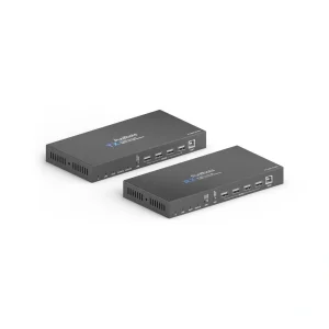 PureTools PT-HDBT-1010 HDBaseT Extender szett, USB 2.0 és Audio breakout, 4K (60Hz 4:4:4)