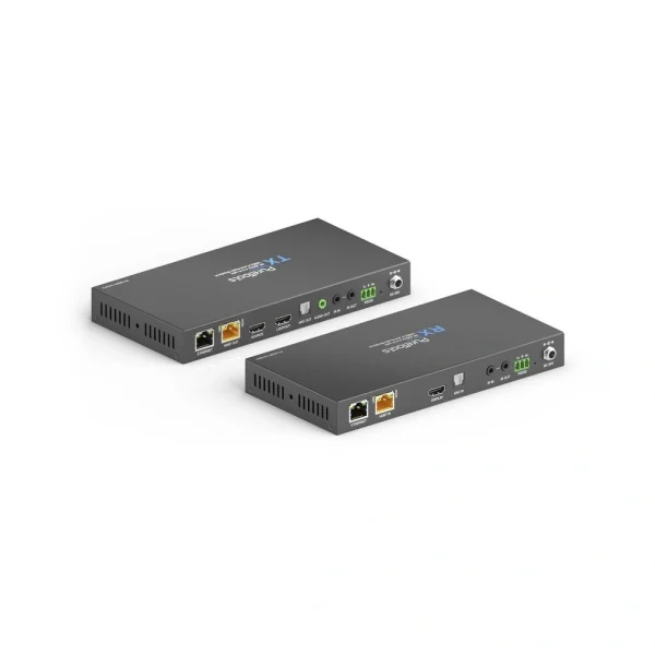 PureTools PT-HDBT-1010 HDBaseT Extender szett, USB 2.0 és Audio breakout, 4K (60Hz 4:4:4)