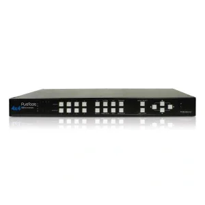 PureTools PT-MA-HD44-QV HDMI Mátrix 4x4, Quadview, VideoWall, Seamless Switching