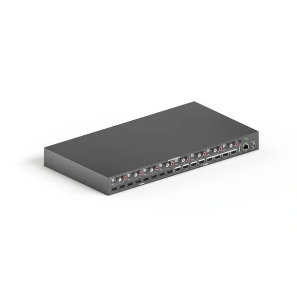 PureTools PT-MA-HD88DA HDMI 2.0 Mátrix 8x8, 4K (60Hz 4:4:4) + Audio Mátrix