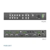 PureTools PT-PSW-42MV Seamless prezentációs Switcher, 4x1, Multi-View, 4K, HDBaseT és HDMI kimenet