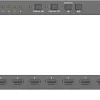 PureTools PT-SP-HD18D HDMI Splitter 1x8, 4K (60Hz 4:4:4), Down-Scaling, EDID Management
