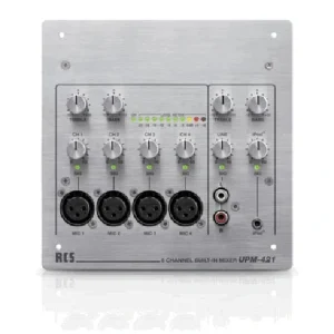 RCS UPM-421 6-csatornás falba építhető keverő RCS UPM-421 6-csatornás falba építhető keverő