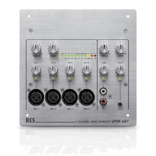 RCS UPM-421 6-csatornás falba építhető keverő