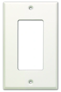 RDL CP-1, Egyportos takaró panel, fehér