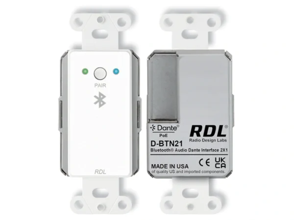 RDL D-BTN21, Falba építhető Dante interfész,