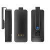 MI3, Kompakt, kétcsatornás vezeték nélküli mikrofonrendszer telefonokhoz, 1db vevő 2 db adó 2, 4 GHZ, USB-C/Lightning csatlakozás Relacart MI3, Kompakt, kétcsatornás vezeték nélküli mikrofonrendszer telefonokhoz, 1db vevő 2 db adó 2, 4 GHZ, USB-C/Lightning csatlakozás