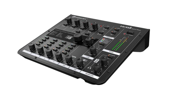 Relacart MIXX8.6 8-csatornás digitális keverő, USB, beépített effektek