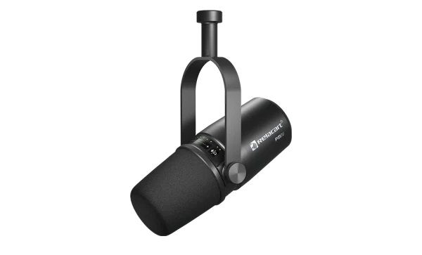 Relacart PM2 kardoid kondenzátor dinamikus podcast mikrofon, XLR/USB-C