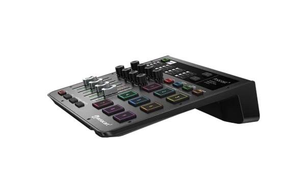 Relacart PODCAST+ podcast produckiós keverő, USB, beépített effekt padok