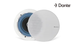 Relacart RDA-10 Aktív Dante kompatibilis mennyezeti hangsugárzó, 10W/PoE
