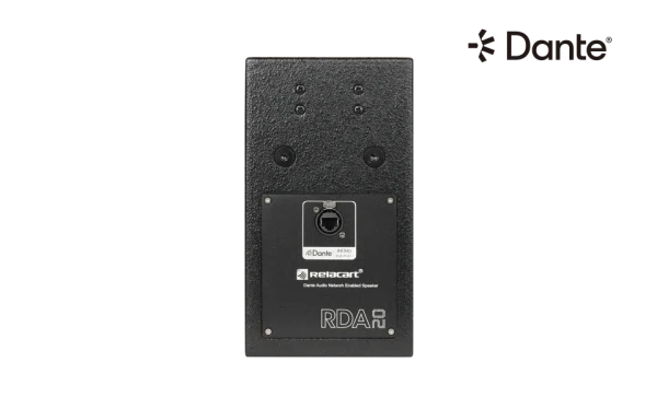Relacart RDA-20 Aktív Dante kompatibilis hangfal, PoE tápellátás, 10W/PoE, 20W/PoE+, darab ár
