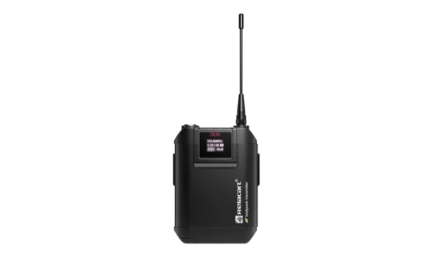 Relacart UR-2Q 4-csatornás vezeték nélküli mikrofon rendszer vevőegység, Dante, 130MHz