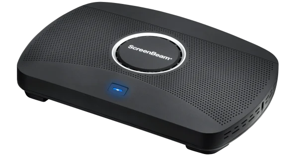 ScreenBeam SCWD1100P vezeték nélküli, vállalati felhasználásra szánt tartalommegosztó rendszer.