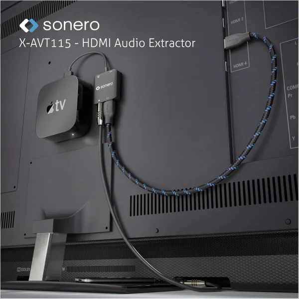 Sonero X-AVT115 HDMI Audio De-embedder, 4K