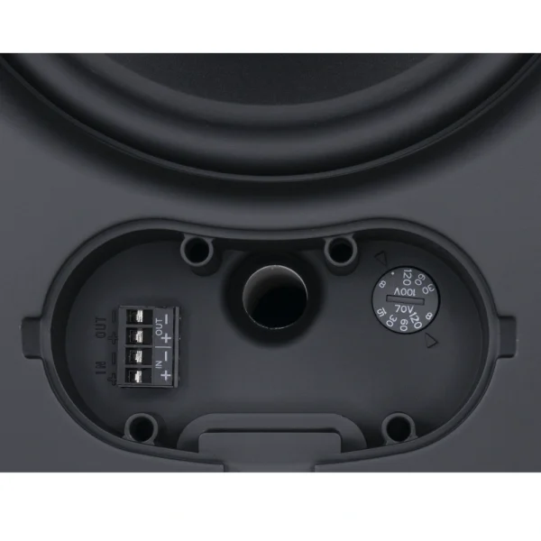 Sonance PS-S83T MKII BLACK, 8" 100V/60W, 30W, Falra szerelhető mélysugárzó, fekete
