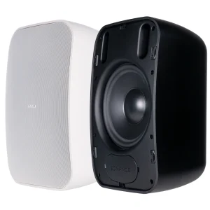 Sonance PS-S83WT MKII BLACK, 8 "100V/120W, 60W, Falra szerelhető mélysugárzó, IP45, fekete