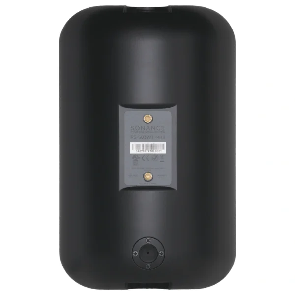 Sonance PS-S83WT MKII BLACK, 8 "100V/120W, 60W, Falra szerelhető mélysugárzó, IP45, fekete