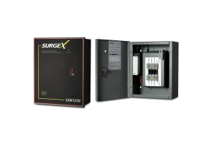 SurgeX AM-SXN-1230 - Advanced Series - Túlfeszültség- (max. 6000V), és túláram védelem, EMI/RFI szűrés.