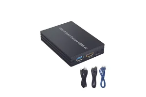 VISSONIC VIS-HDMI-USB30 4K->Full HD USB video grabber kártya, HDMI/USB3.0/Audio