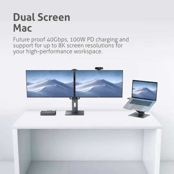 VueLogic VL-D200 14-az-1-ben USB-C dokkoló állomás