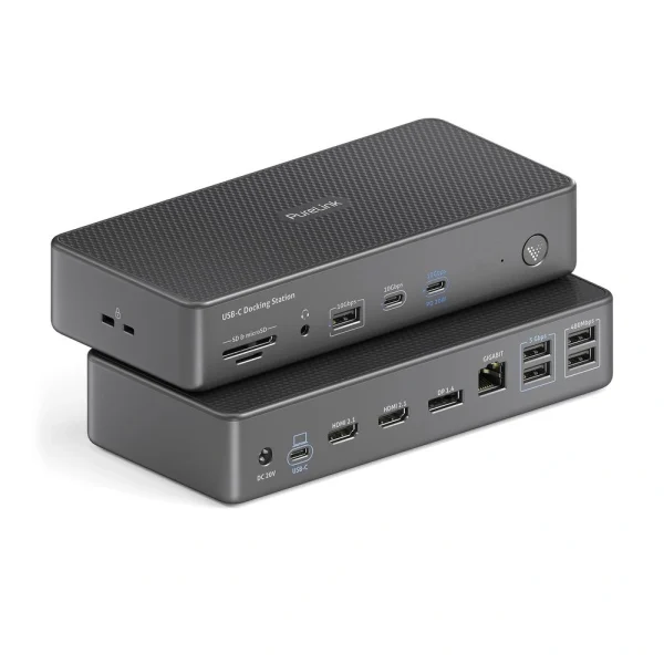 VueLogic VL-D220 15-az-1-ben USB-C dokkoló állomás