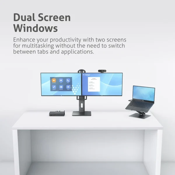 VueLogic VL-D220 15-az-1-ben USB-C dokkoló állomás
