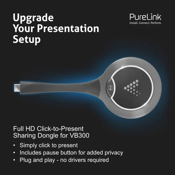 VueLogic DGL100 vezeték nélküli USB-C dongle VL-VB-300 kamerákhoz