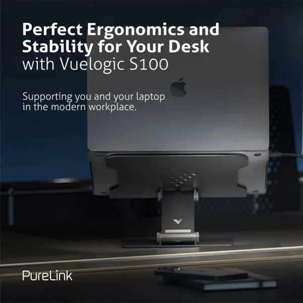 VueLogic VL-S100 professzionális asztali laptop állvány