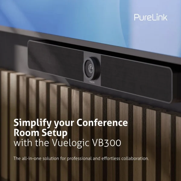 VueLogic VL-VB300 All-in-One Smart kamera, Sound bar, mikrofon, videó switch és BYOD Hub