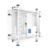 VueLogic VL-WM-NT400W, motorosan vezérelhető fali konzol, VESA 400, fehér